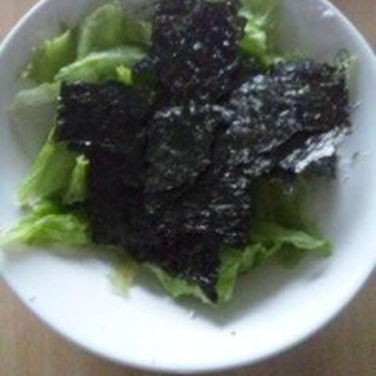 韓国海苔風に味付けした海苔で作りました。簡単で美味しいです。ありがとうございました。